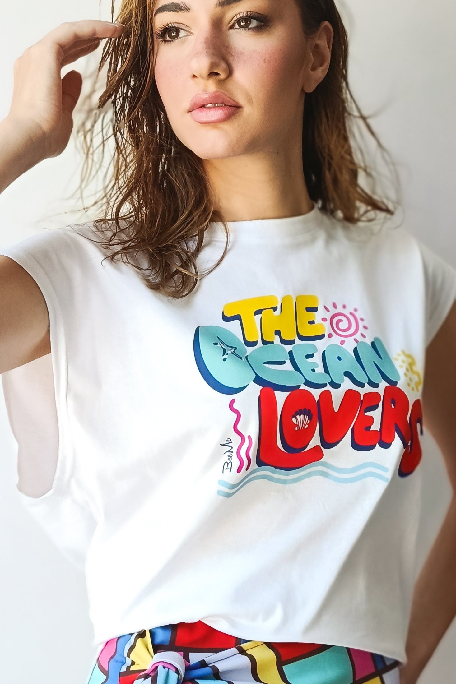 T-SHIRT OCEAN LOVERS (white)