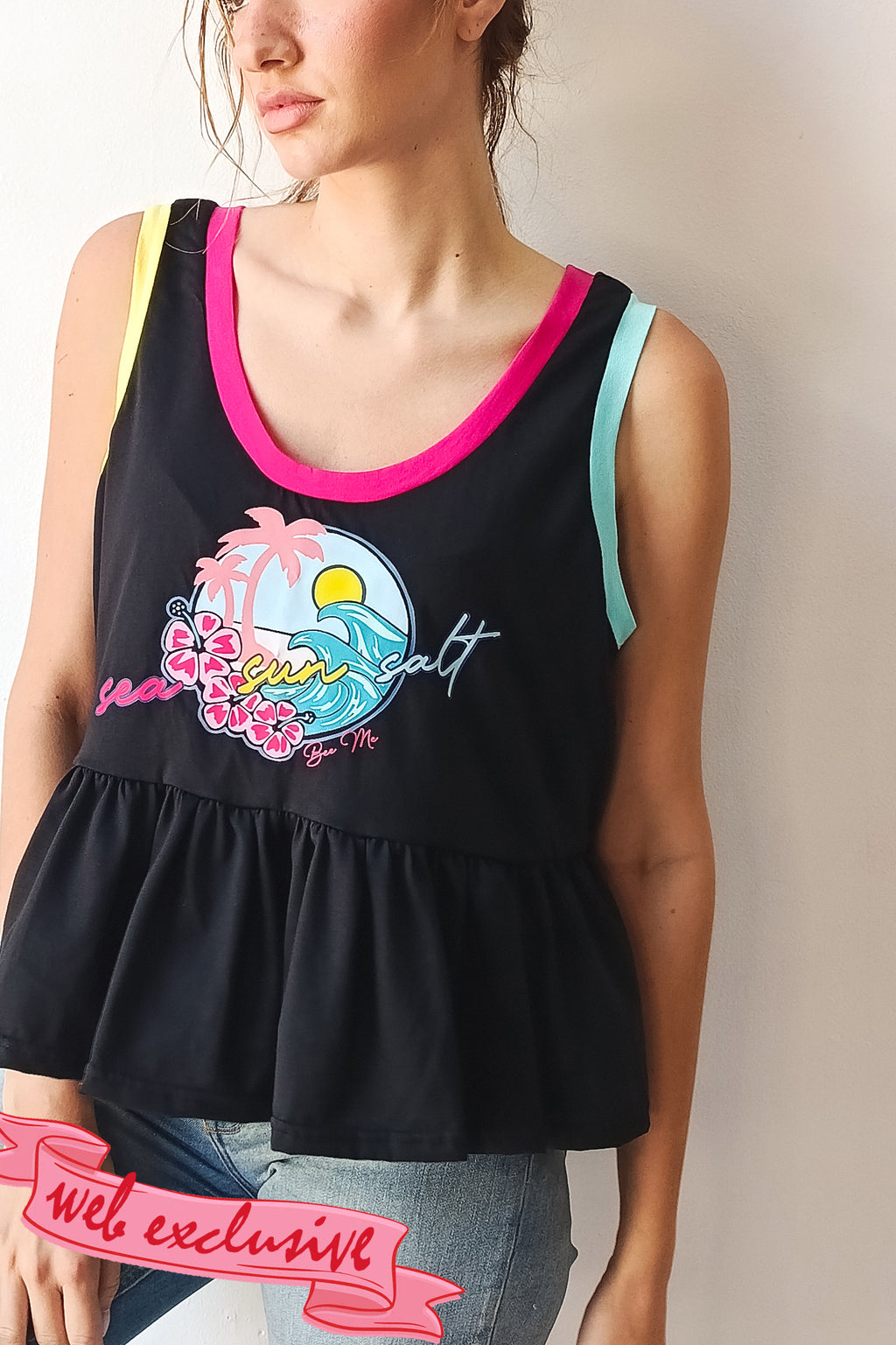T-SHIRT SALT (black)