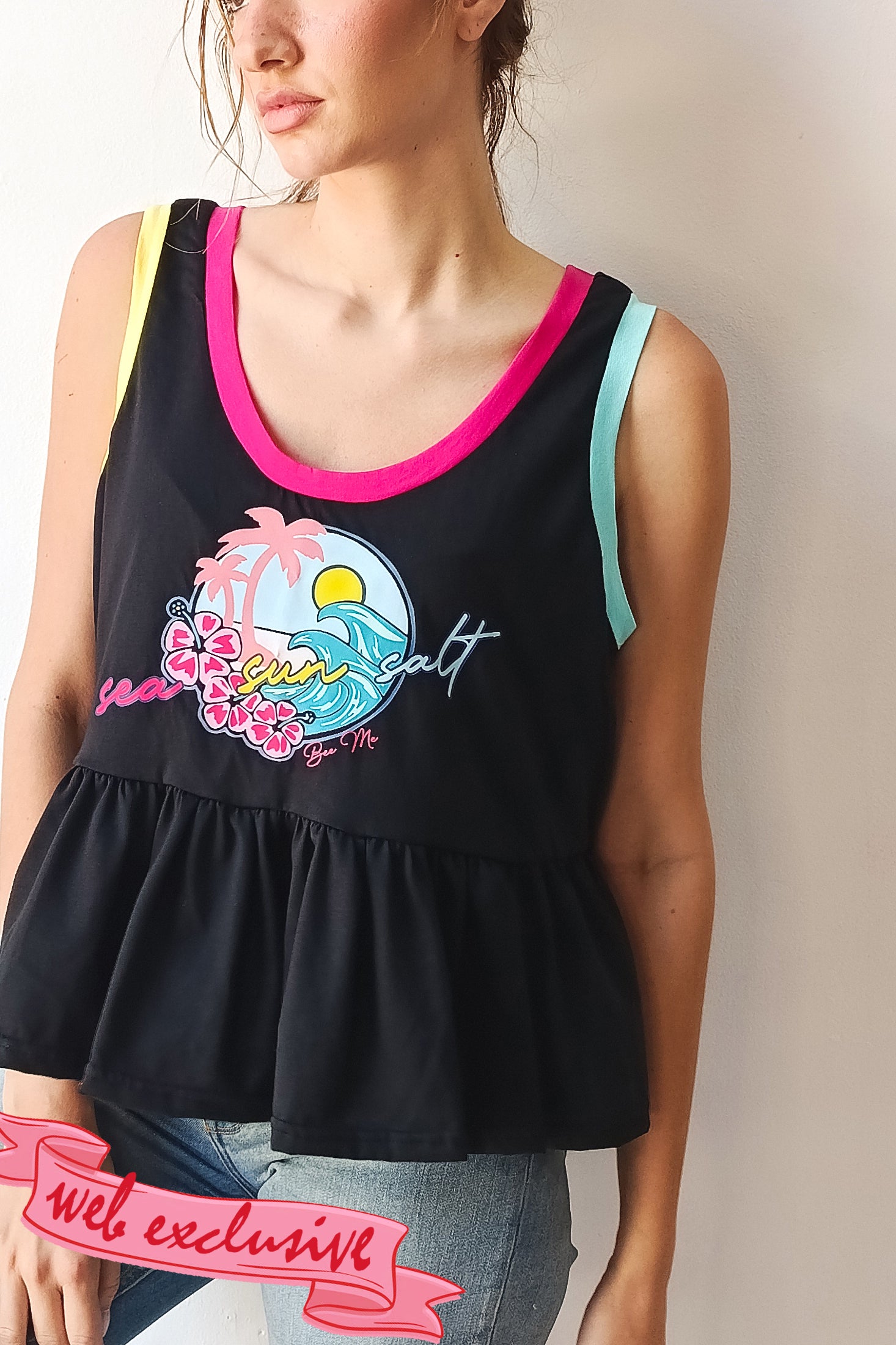 T-SHIRT SALT (black)