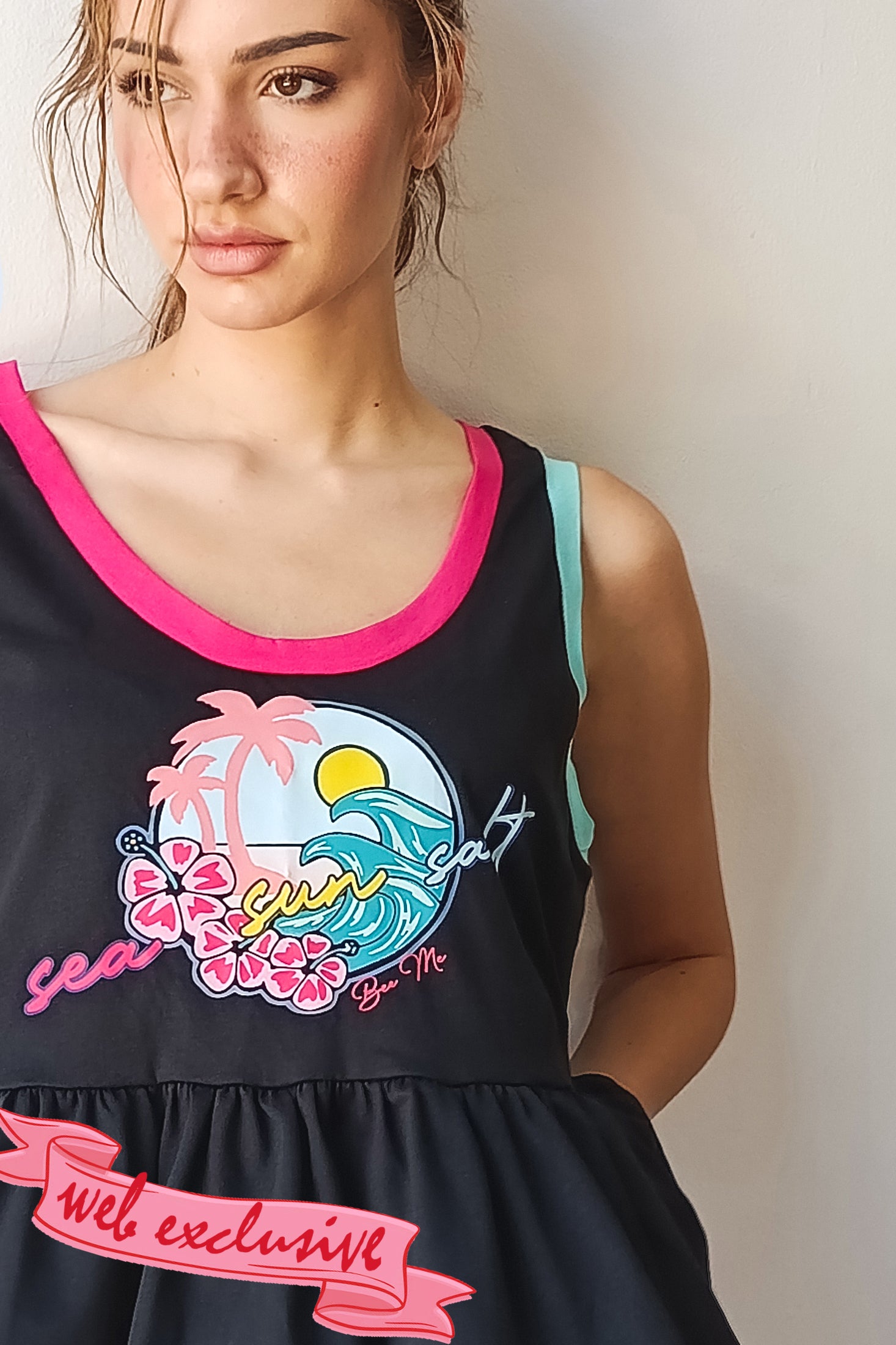 T-SHIRT SALT (black)