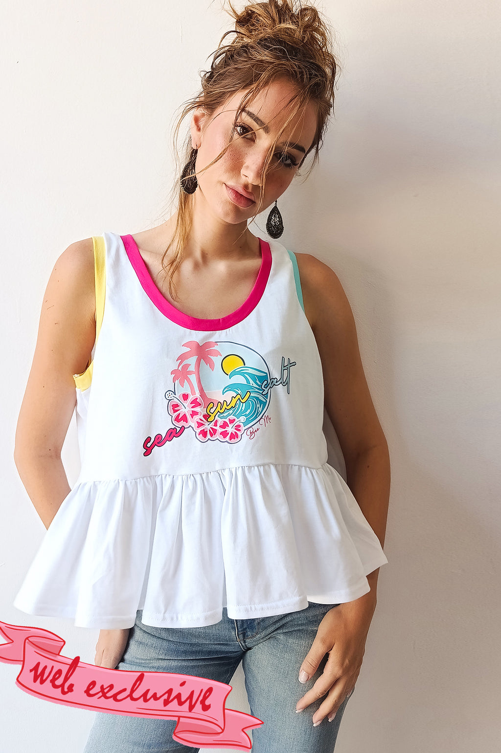 T-SHIRT SALT (white)