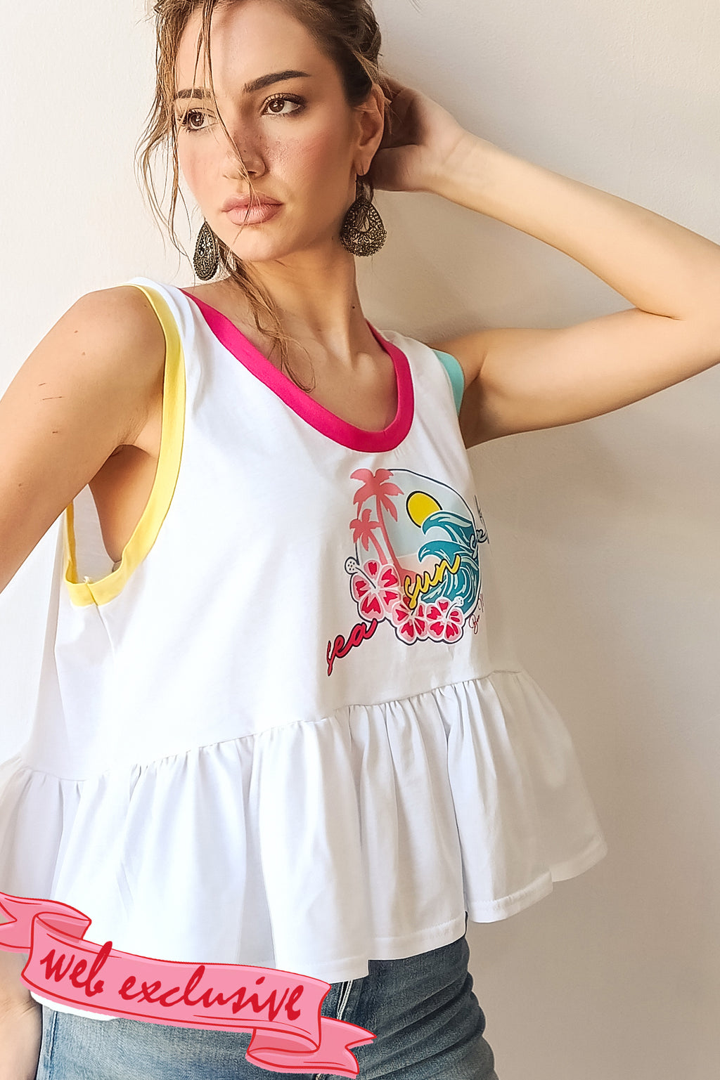 T-SHIRT SALT (white)