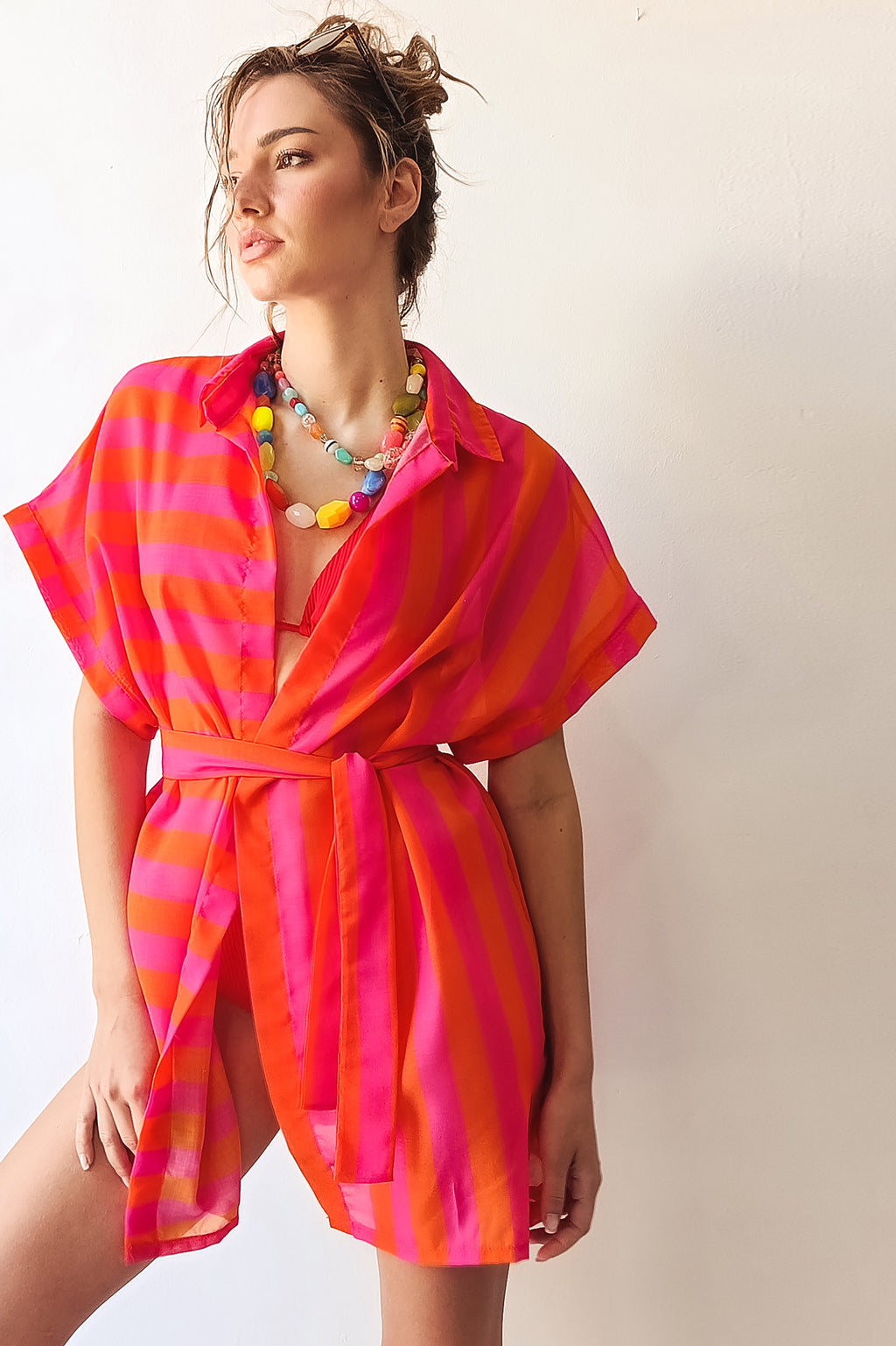 LIAKADA SHIRT (pink/orange)