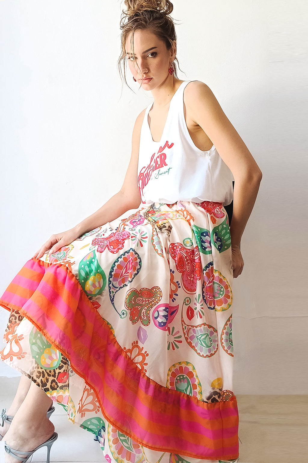 ALMYRA SKIRT (ivory)