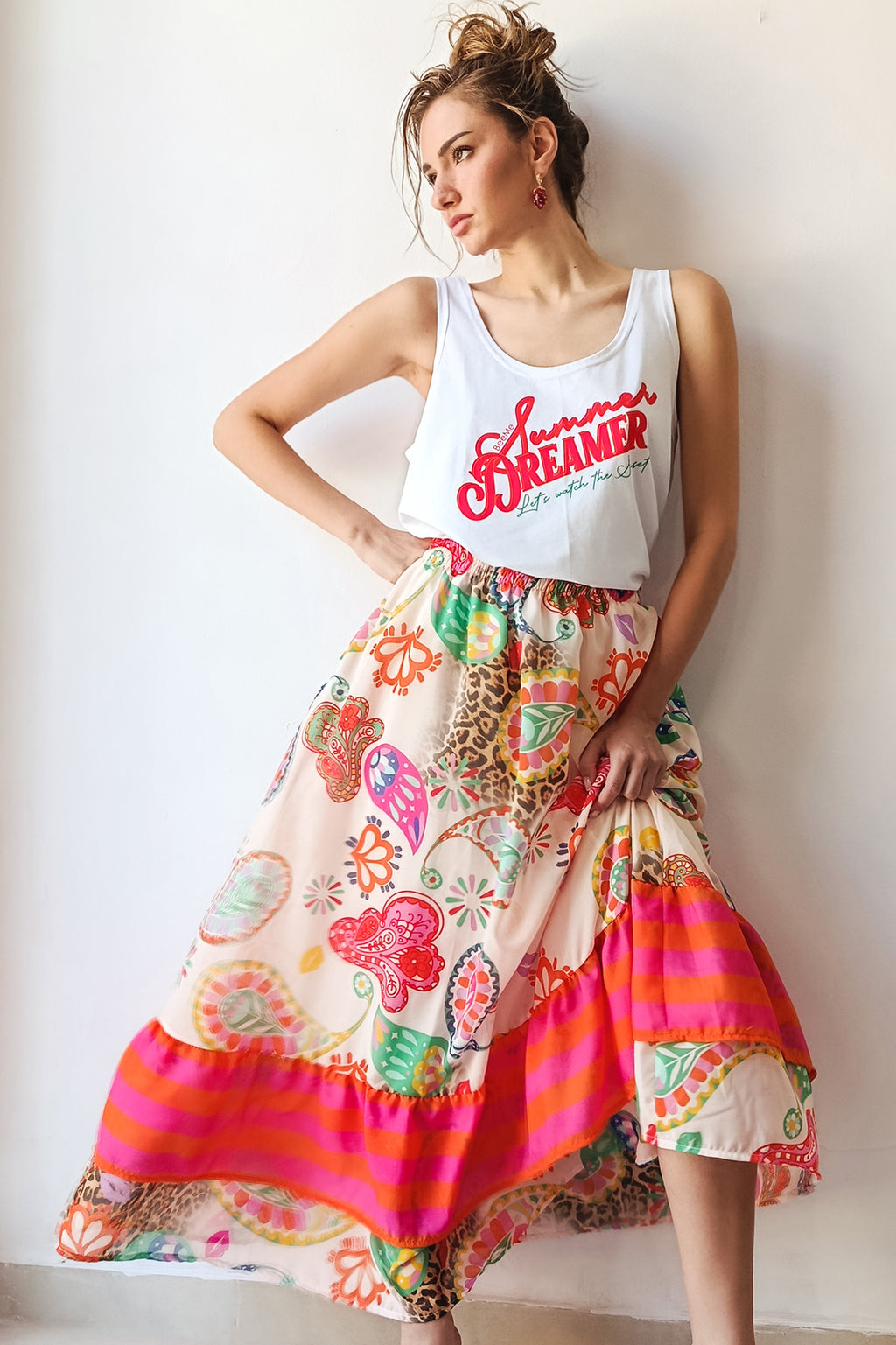 ALMYRA SKIRT (ivory)