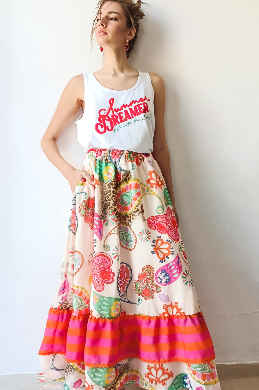 ALMYRA SKIRT (ivory)
