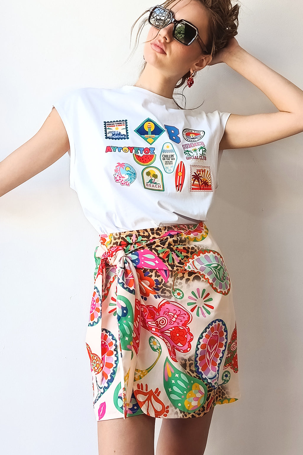 T-SHIRT TAXIDI  (white)