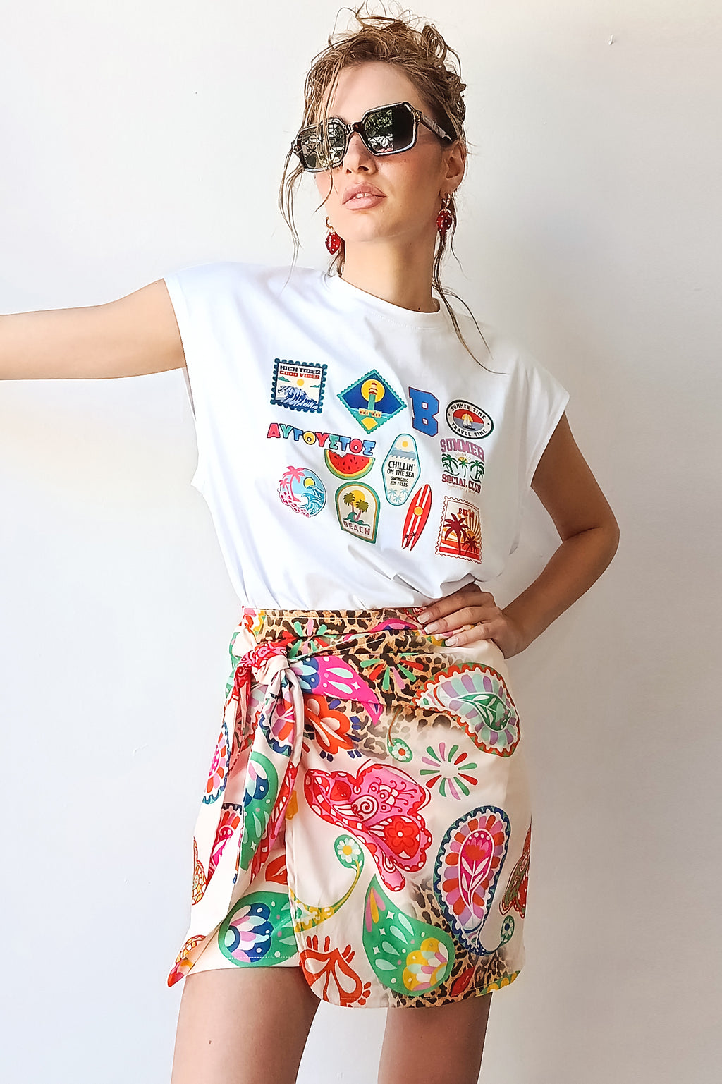 T-SHIRT TAXIDI  (white)