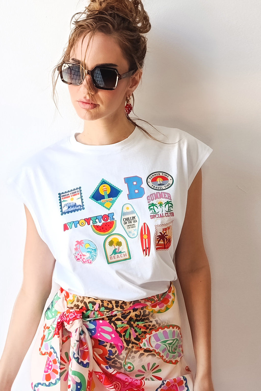 T-SHIRT TAXIDI  (white)