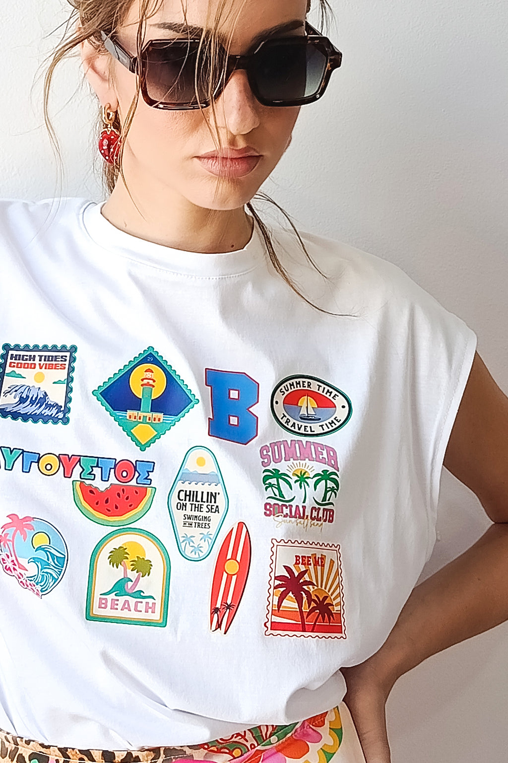 T-SHIRT TAXIDI  (white)