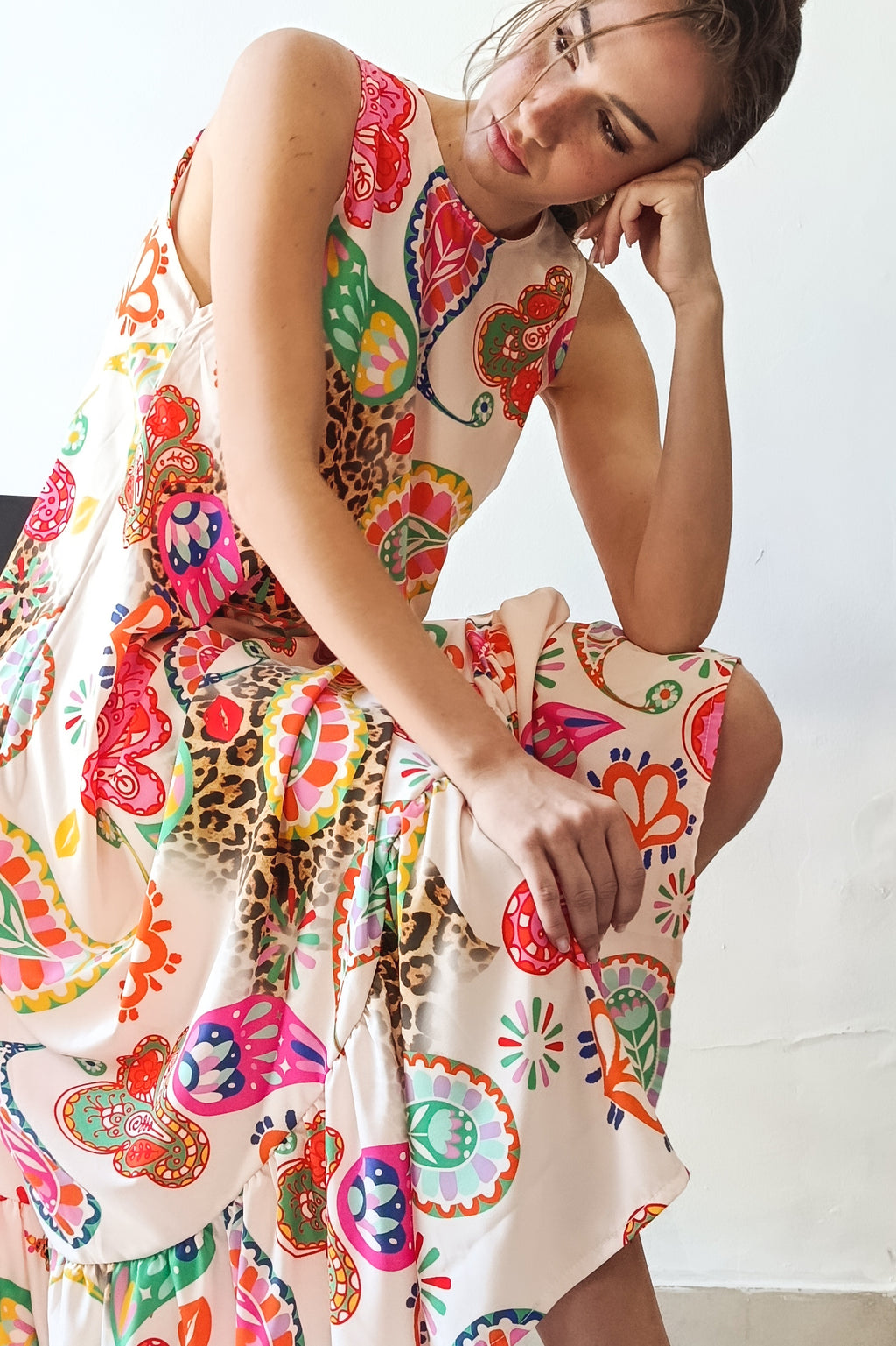 KYMA DRESS  (ivory)