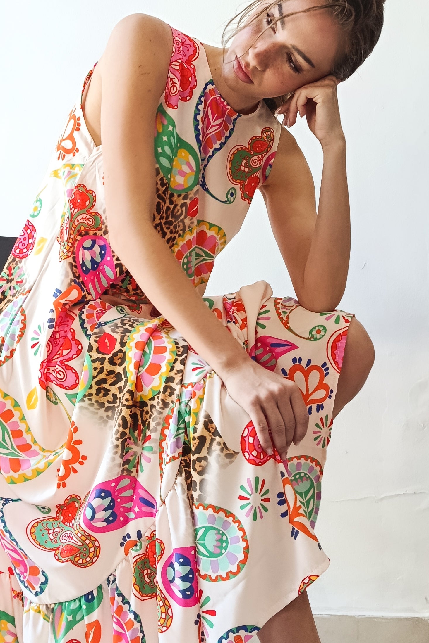 KYMA DRESS  (ivory)