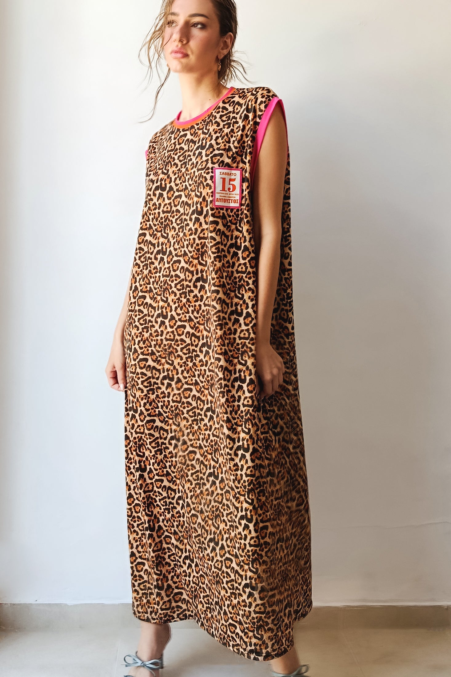 MELTEMI DRESS  (leopard)