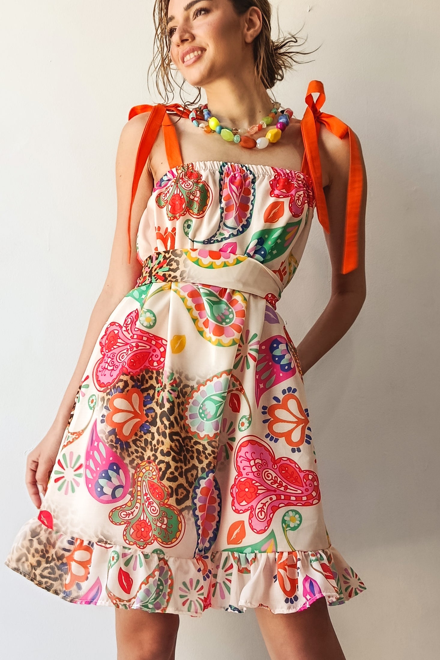 AVRA DRESS  (ivory)