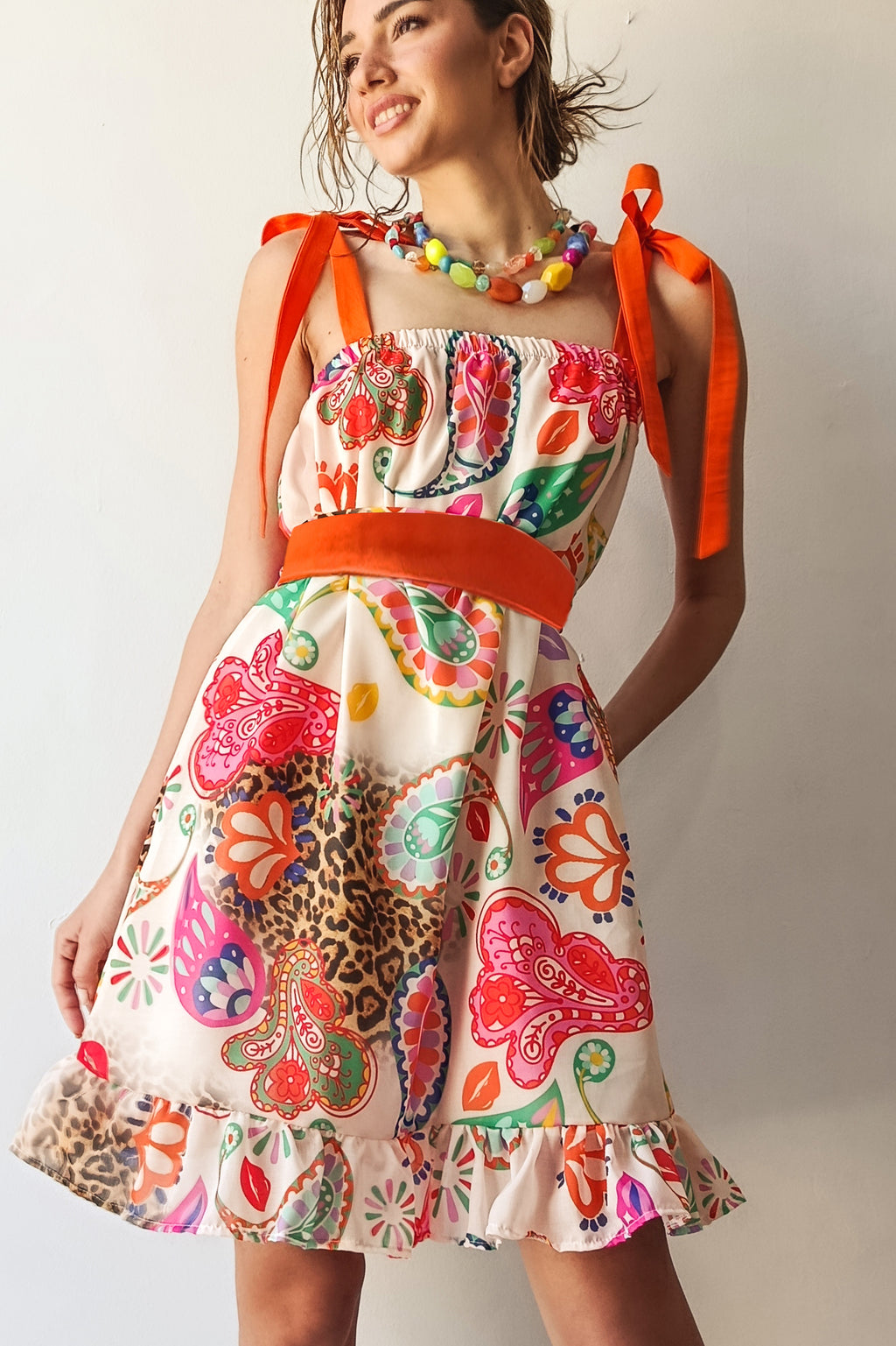 AVRA DRESS  (ivory)