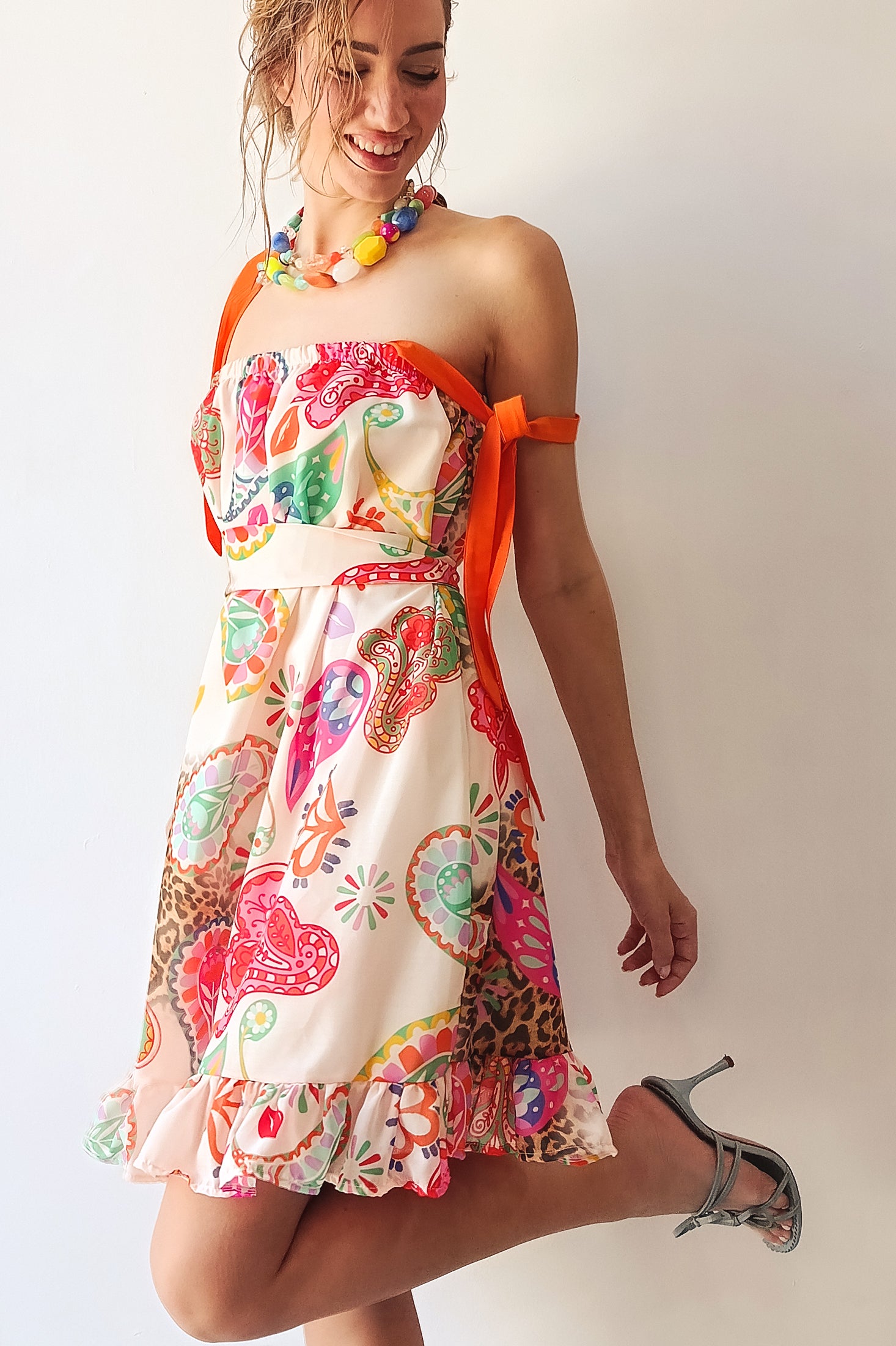 AVRA DRESS  (ivory)