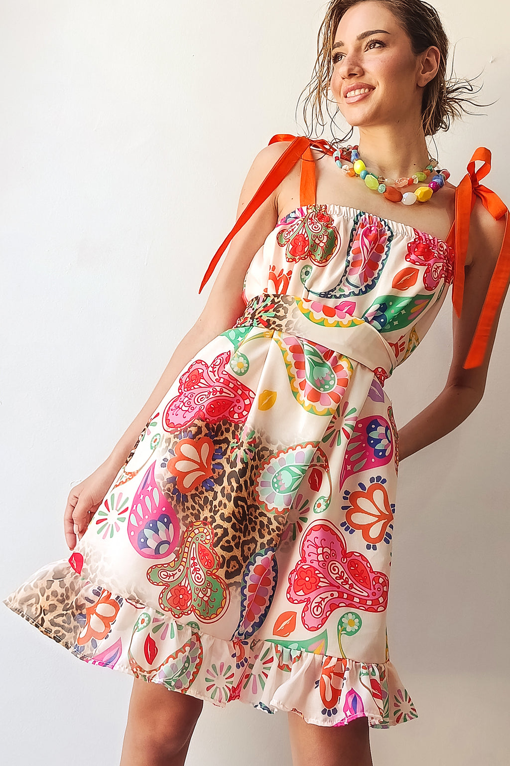 AVRA DRESS  (ivory)