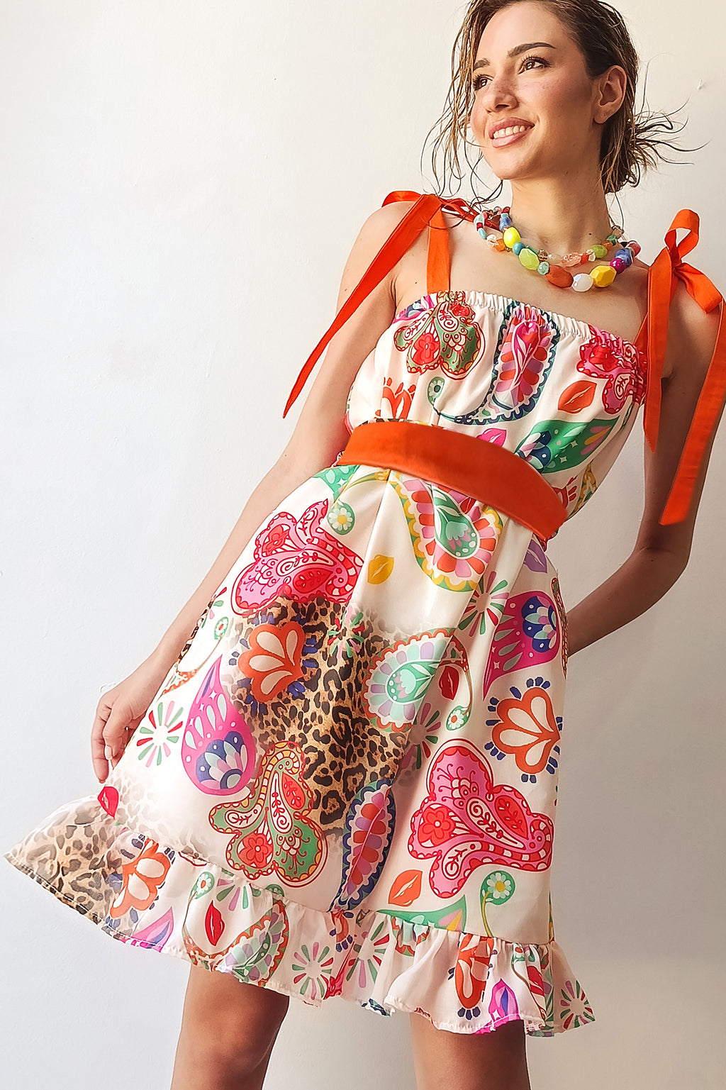 AVRA DRESS  (ivory)