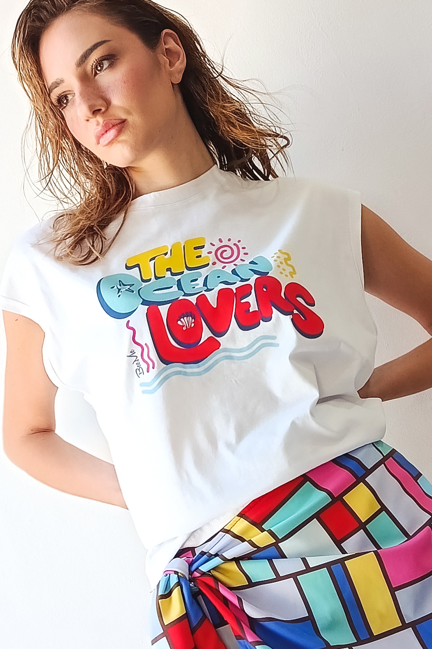 T-SHIRT OCEAN LOVERS (white)