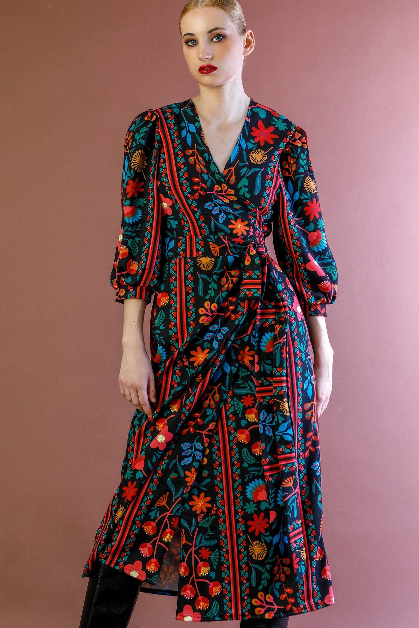 ALINA DRESS (black)