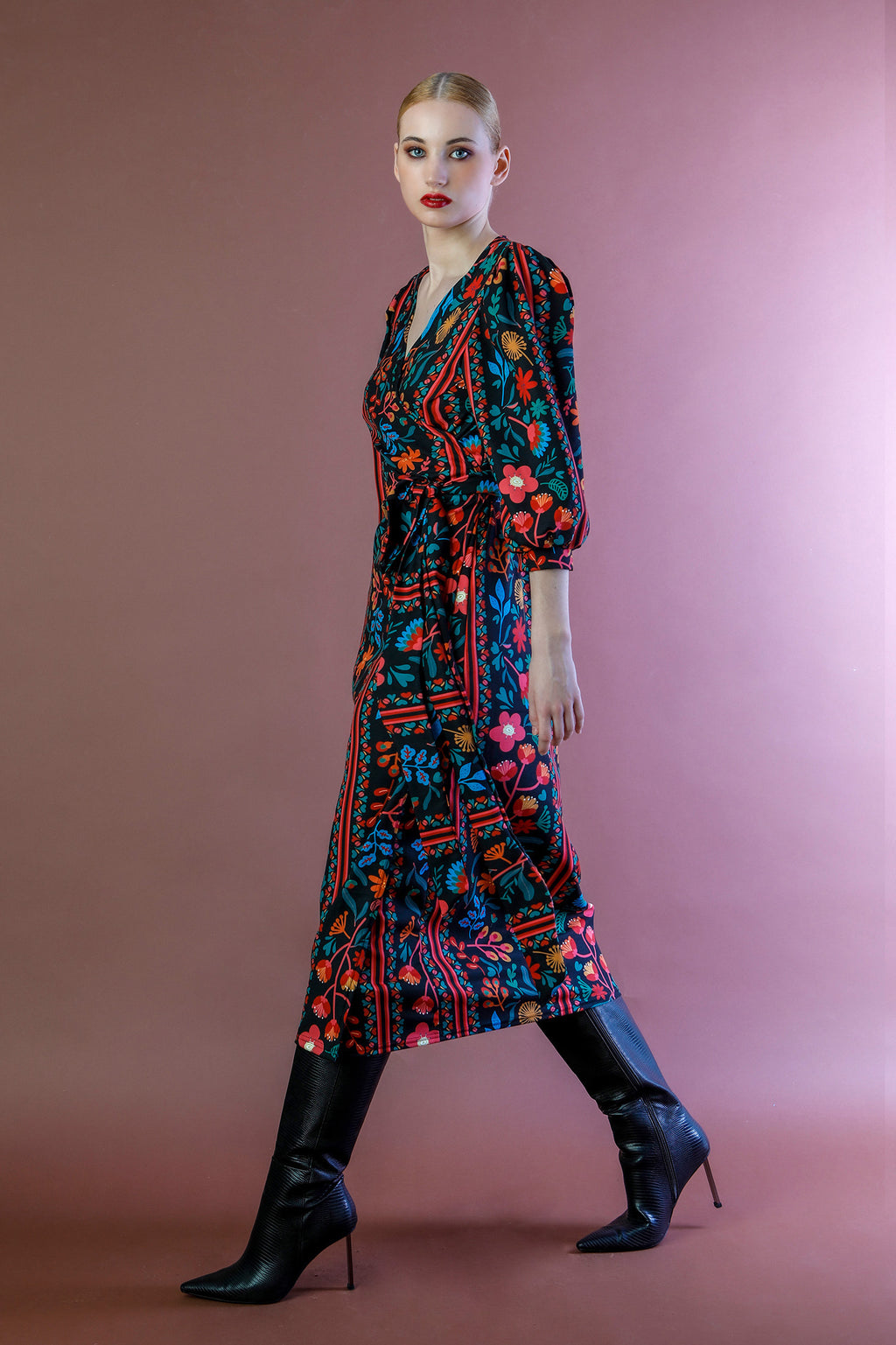 ALINA DRESS (black)