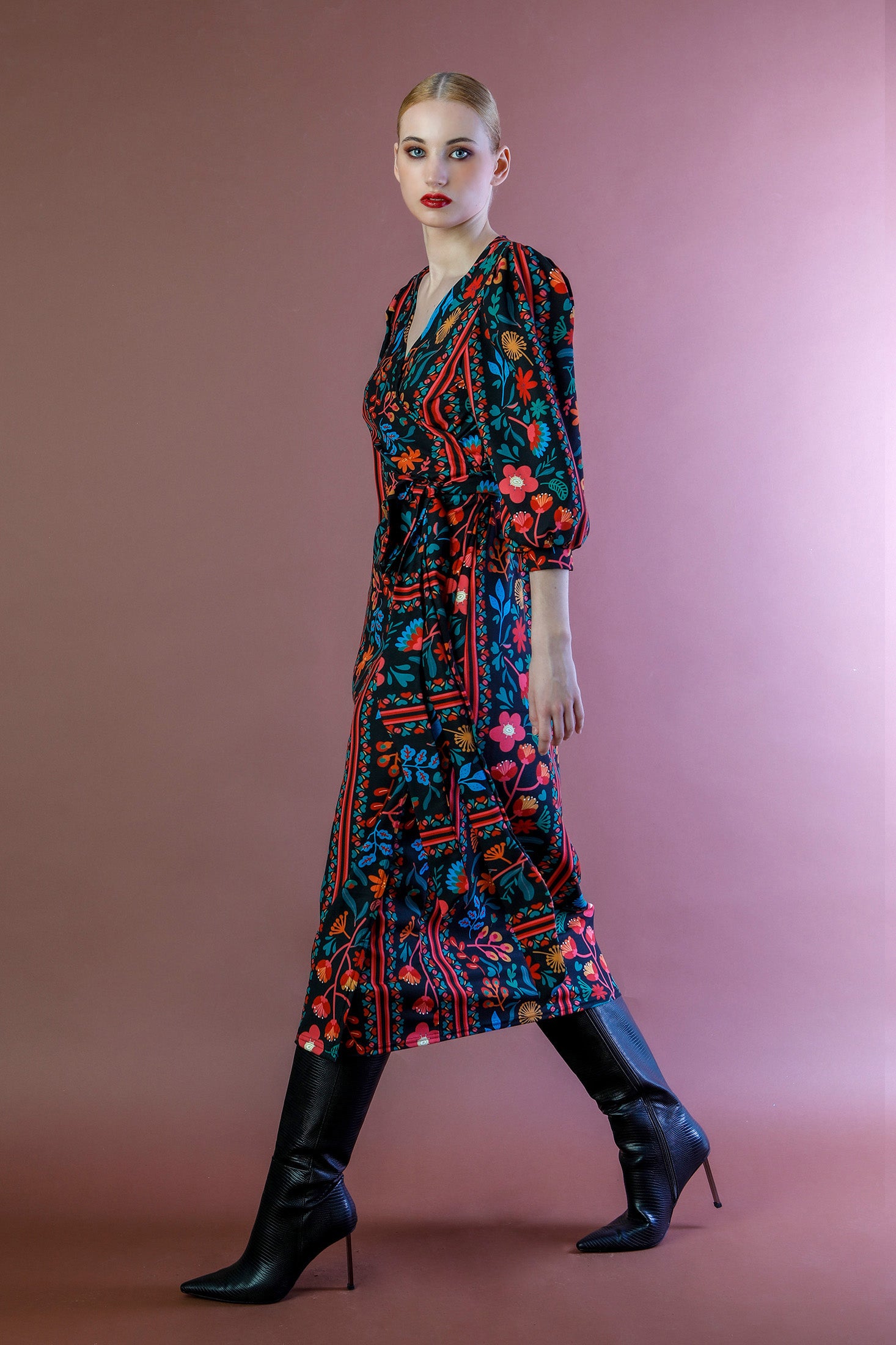 ALINA DRESS (black)