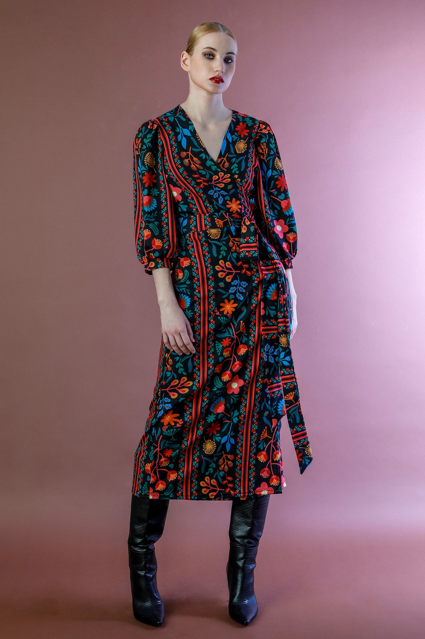 ALINA DRESS (black)