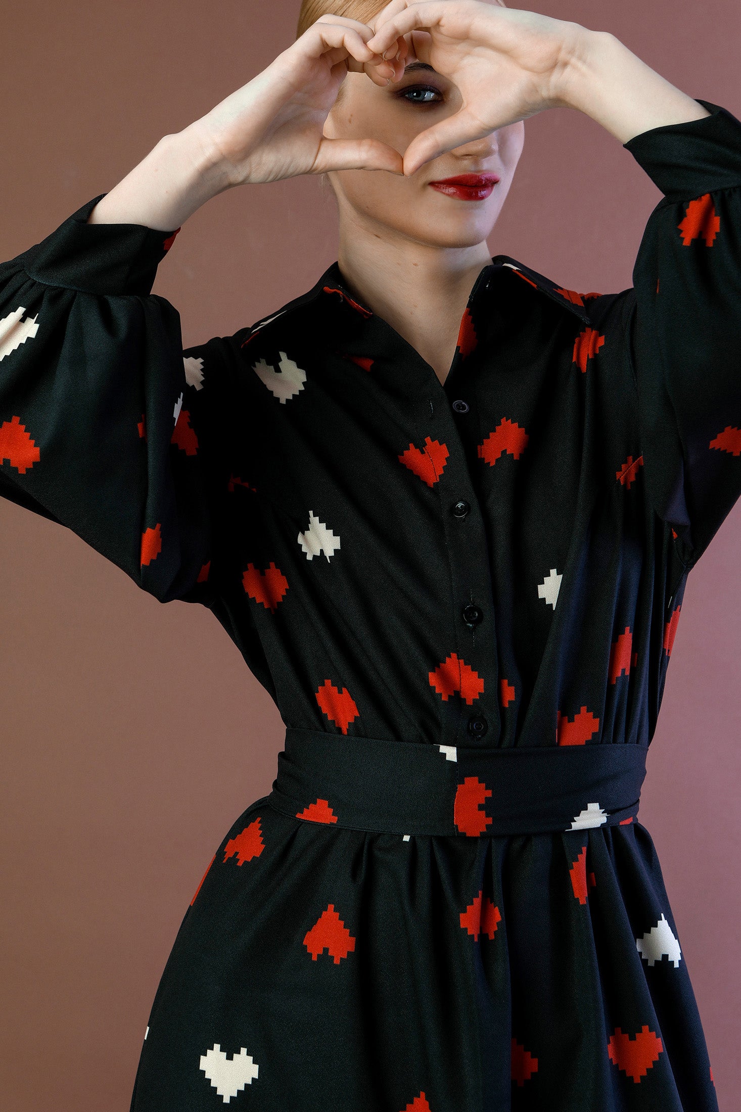 ARIANNA DRESS (hearts)