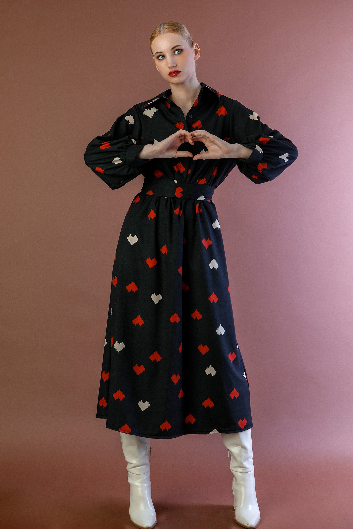 ARIANNA DRESS (hearts)