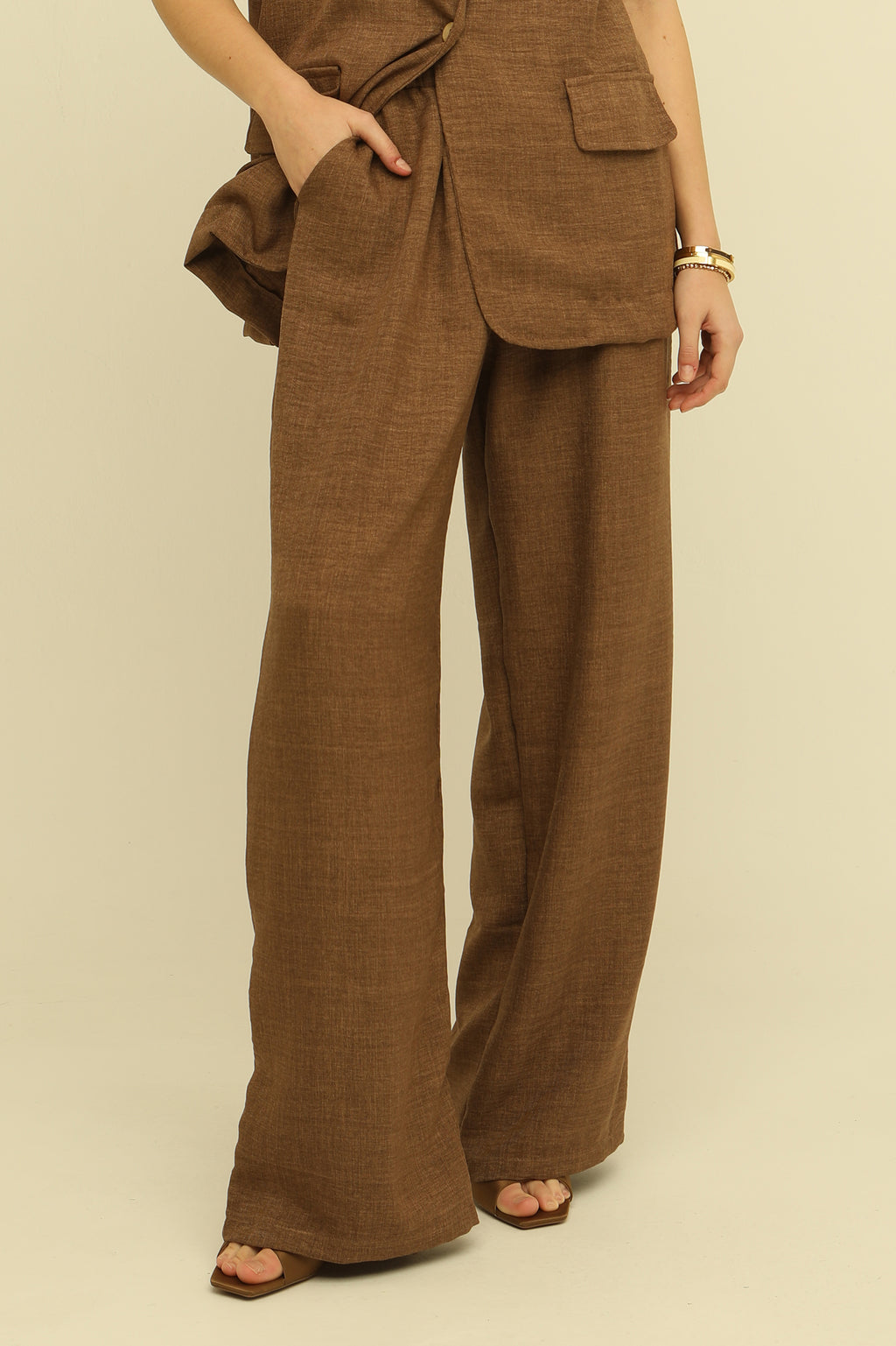 AVA PANT (CAMEL)