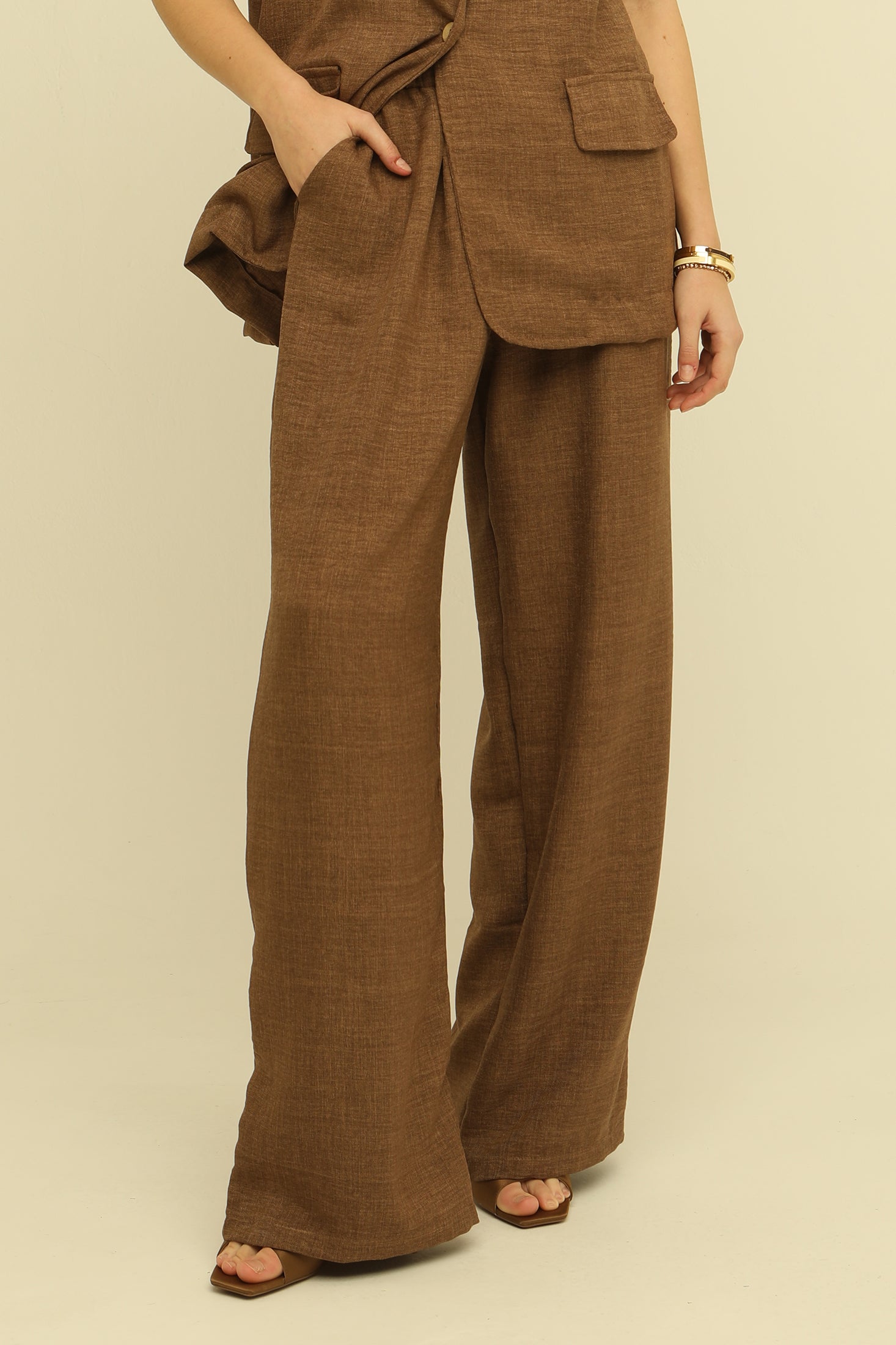 AVA PANT (CAMEL)