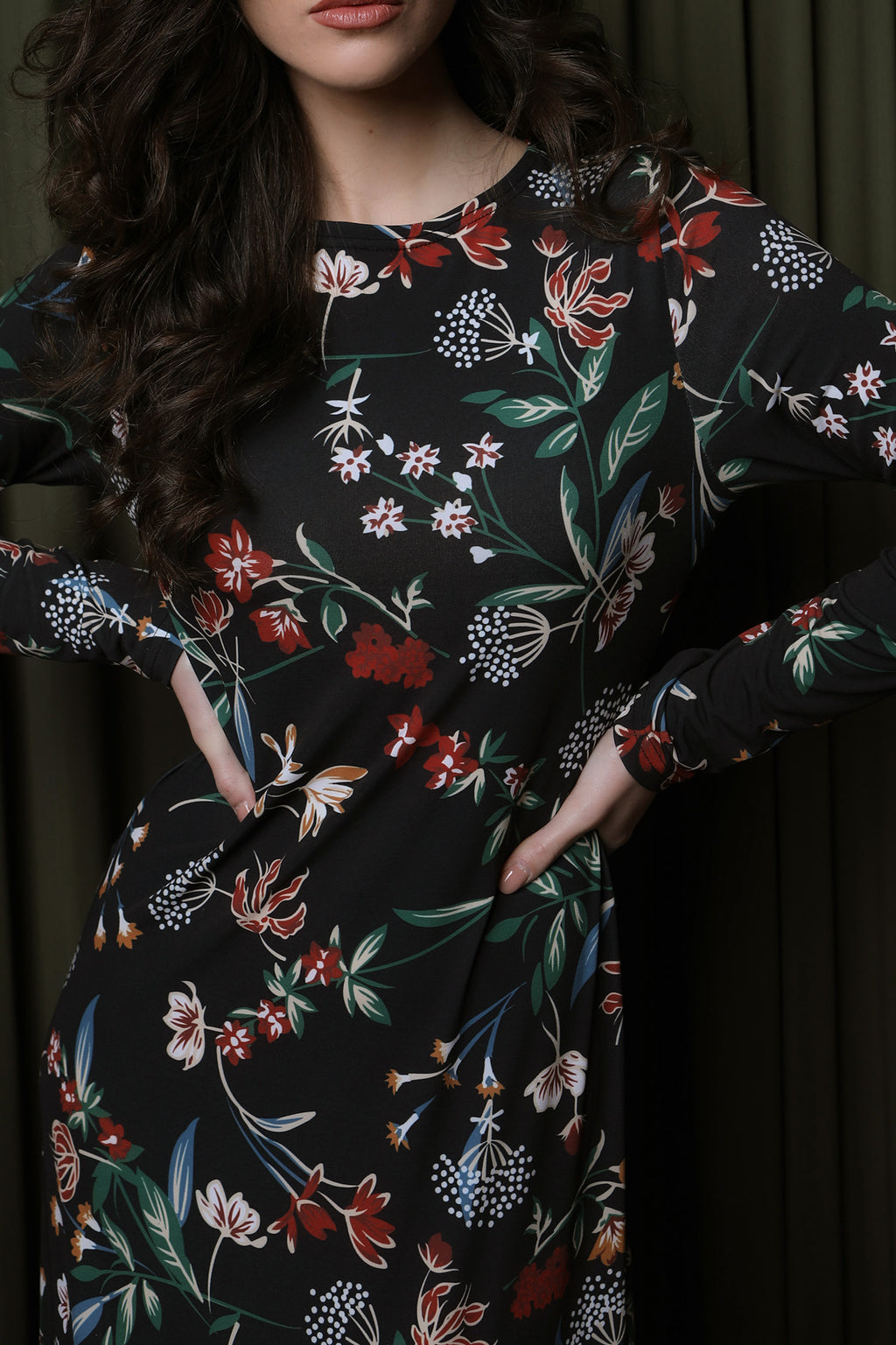 BD22 DRESS (botanic)