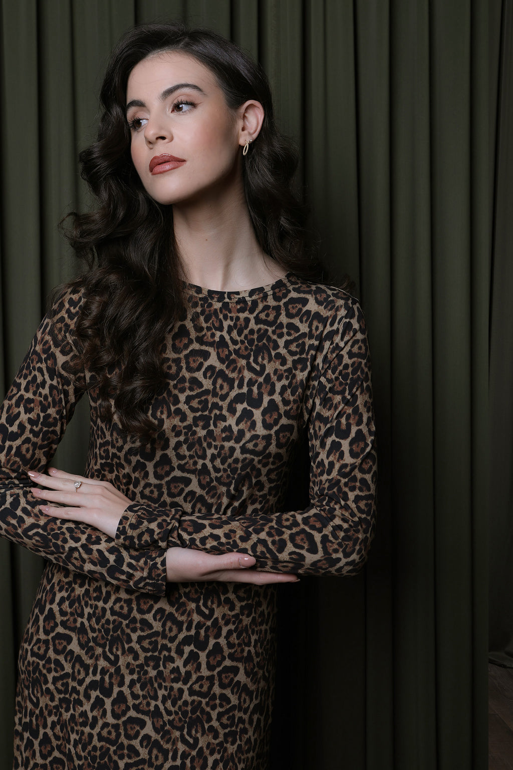 BD22 DRESS (leopard)