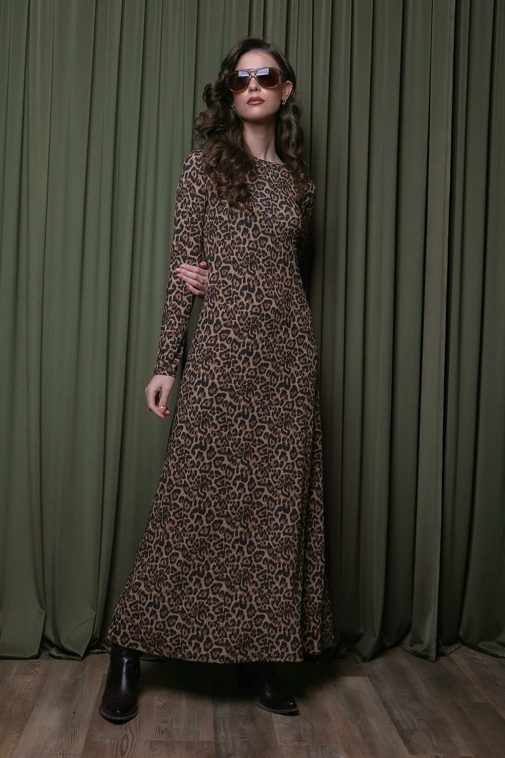 BD22 DRESS (leopard)