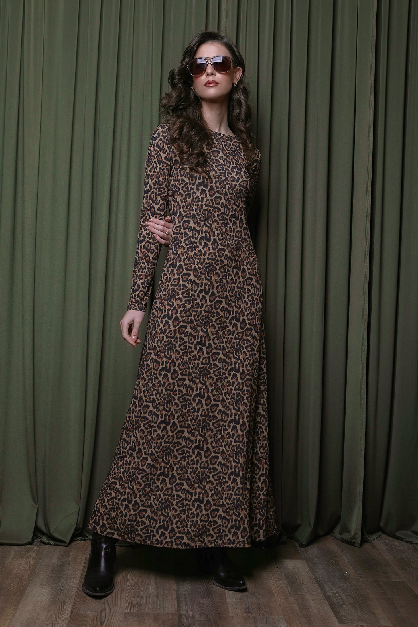 BD22 DRESS (leopard)