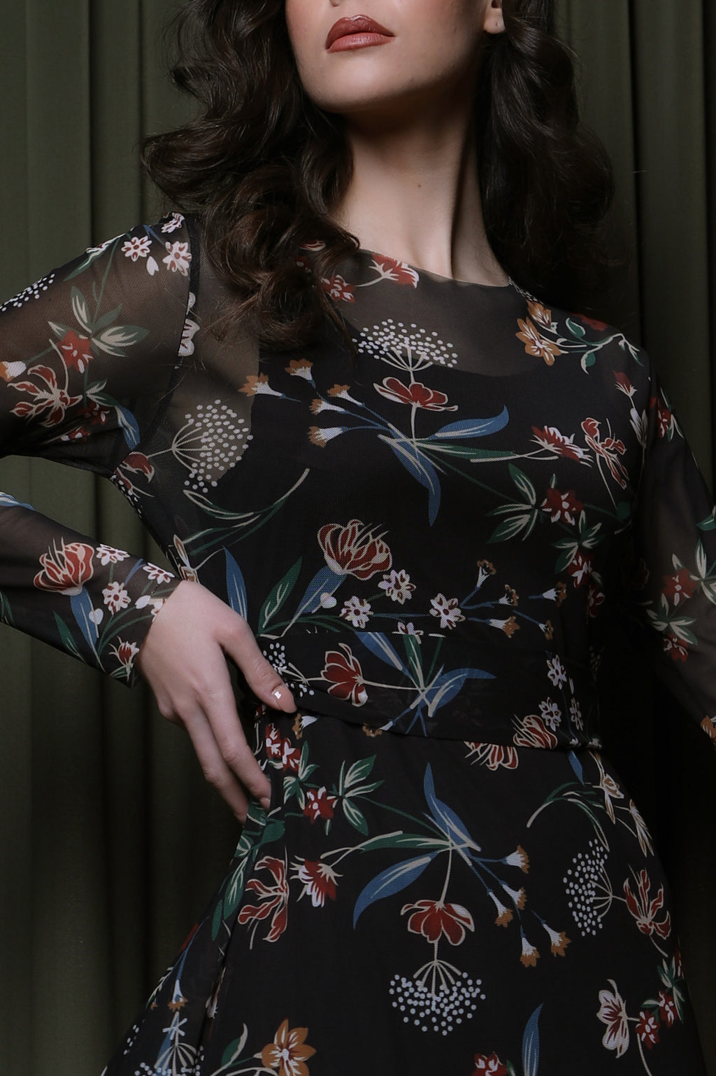 BD24 DRESS (botanic)