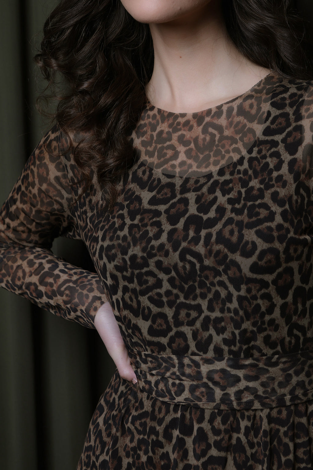 BD24 DRESS (leopad)