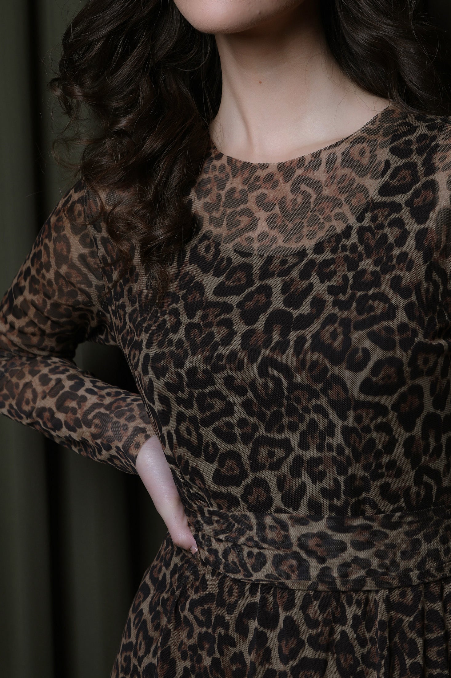 BD24 DRESS (leopad)