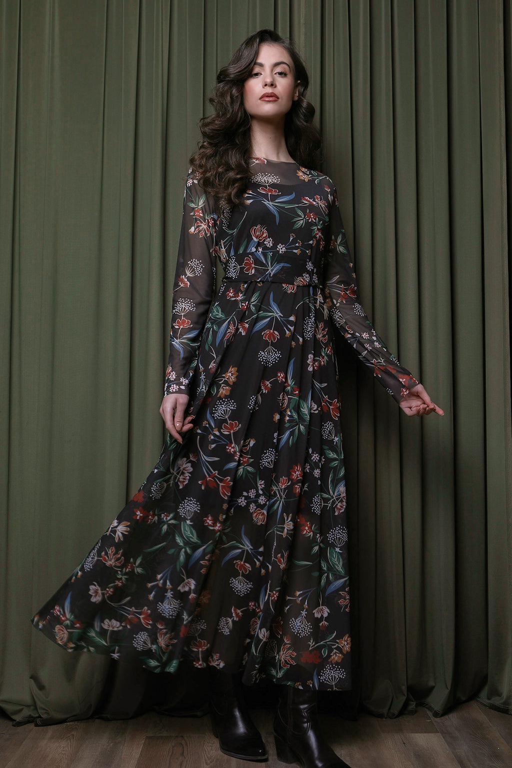 BD24 DRESS (botanic)