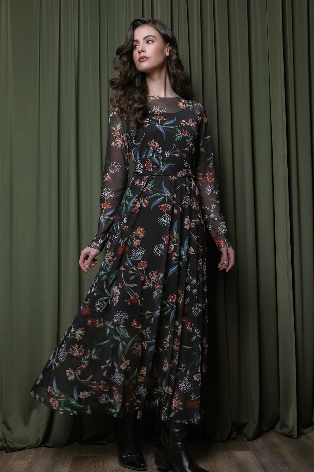 BD24 DRESS (botanic)
