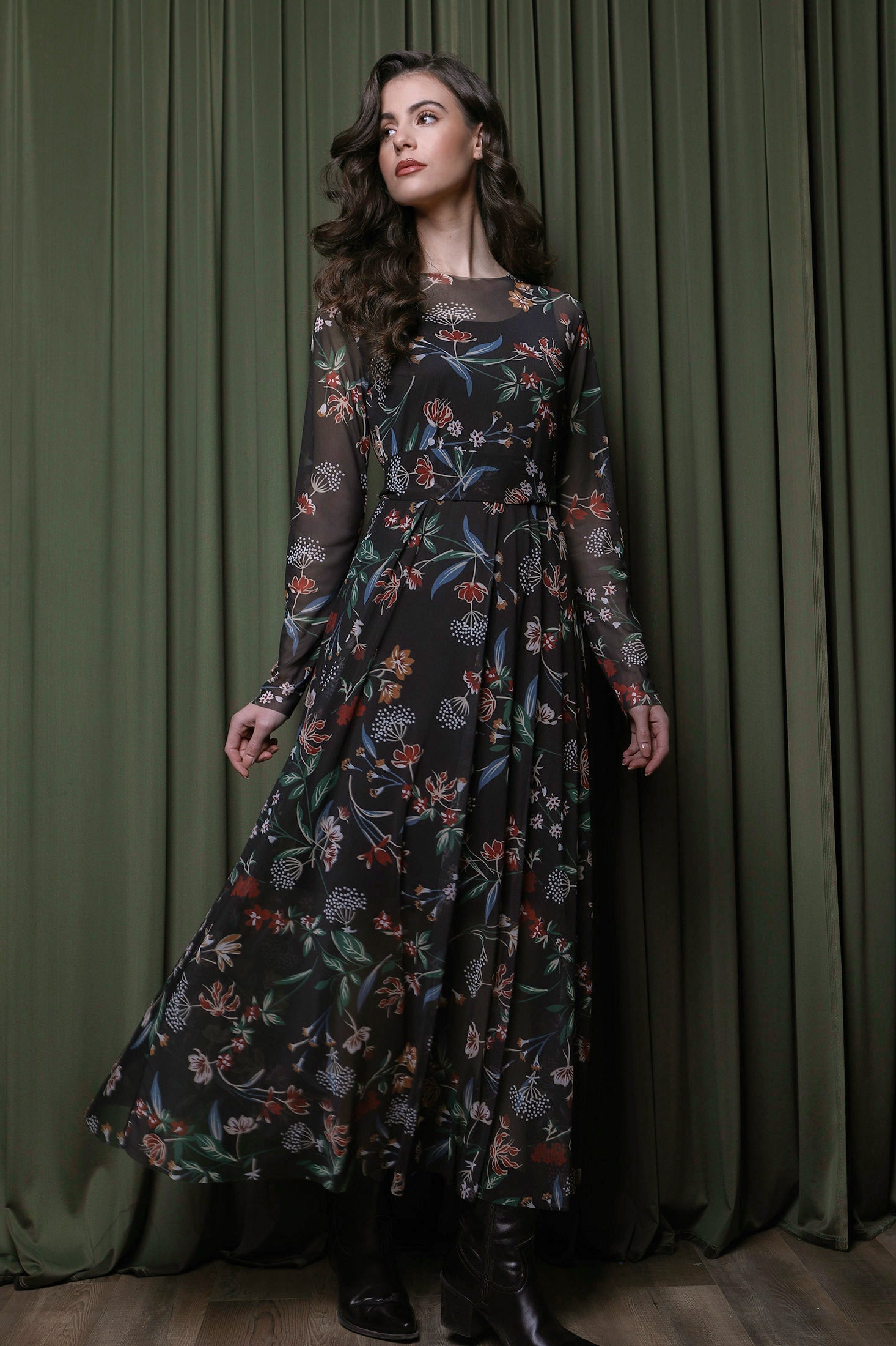 BD24 DRESS (botanic)