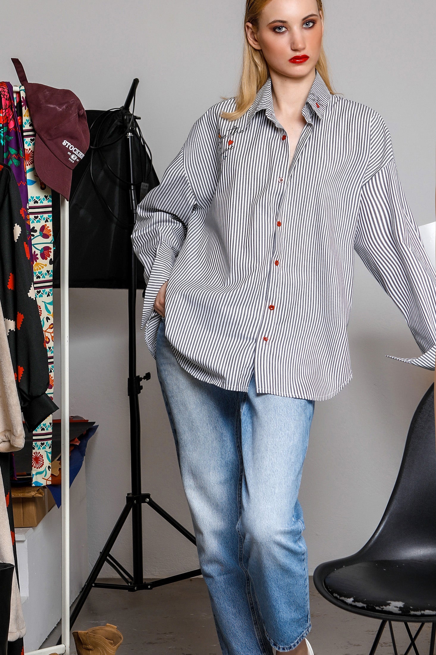 BRENDA SHIRT (grey)