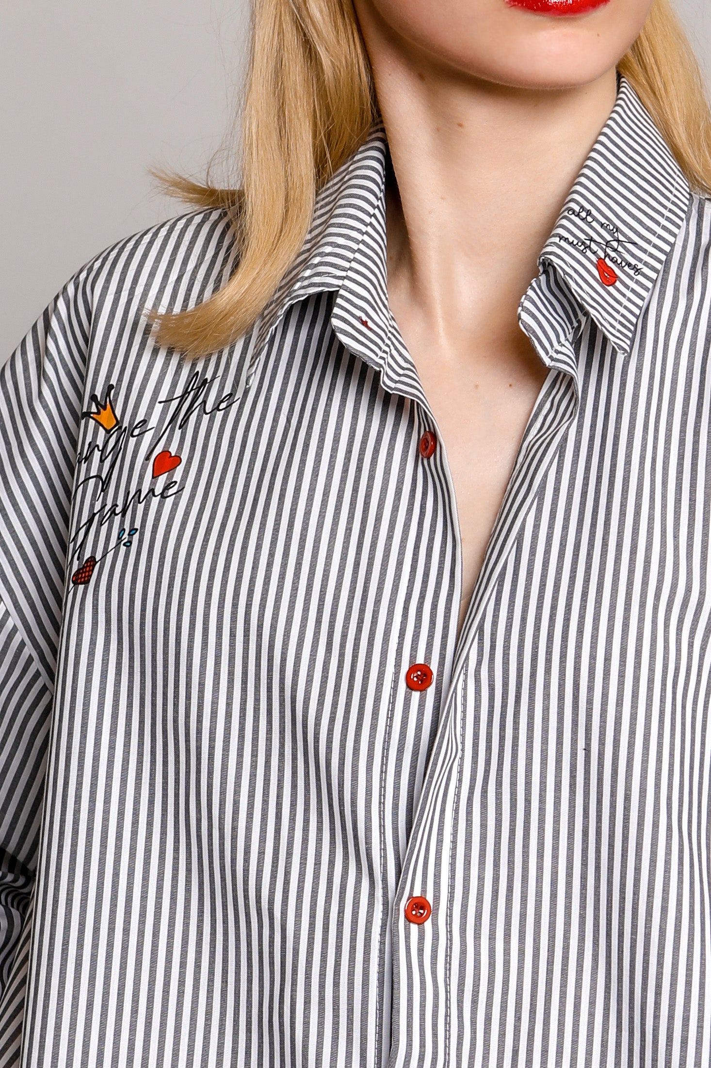 BRENDA SHIRT (grey)