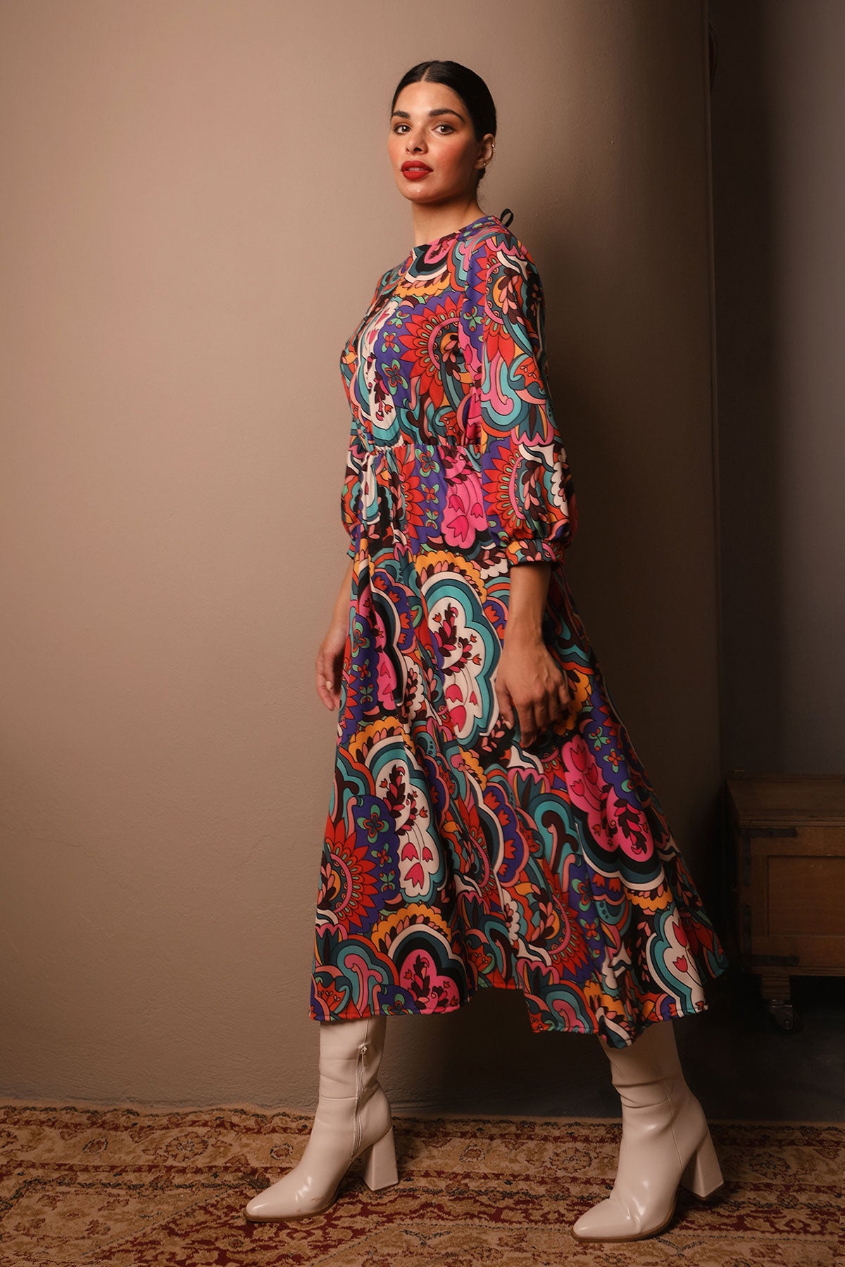 CALISTA DRESS (colorful)