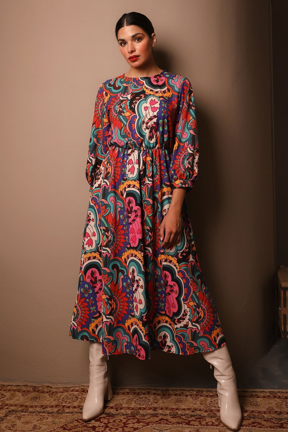 CALISTA DRESS (colorful)