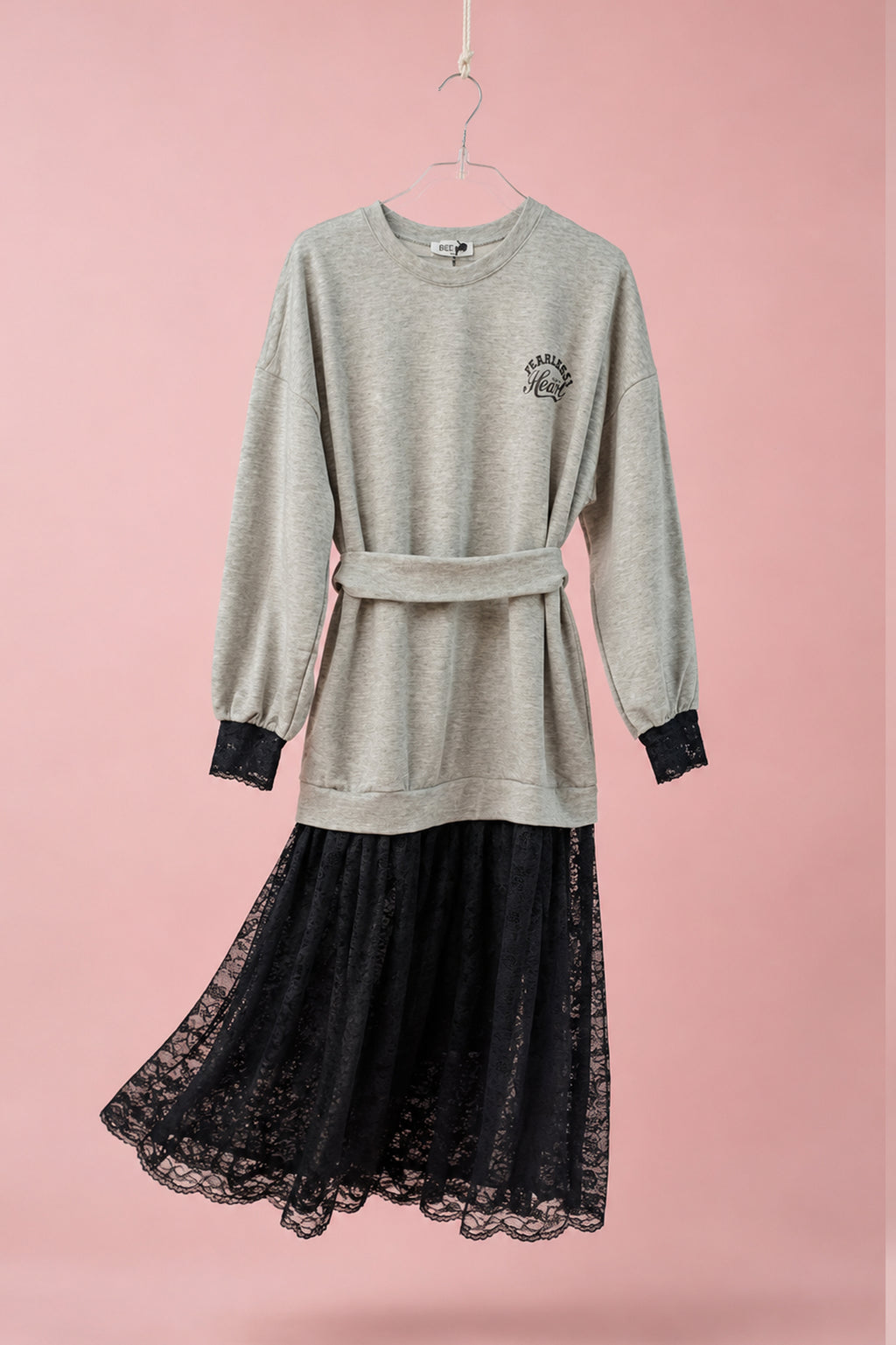 NORA DRESS (grey)