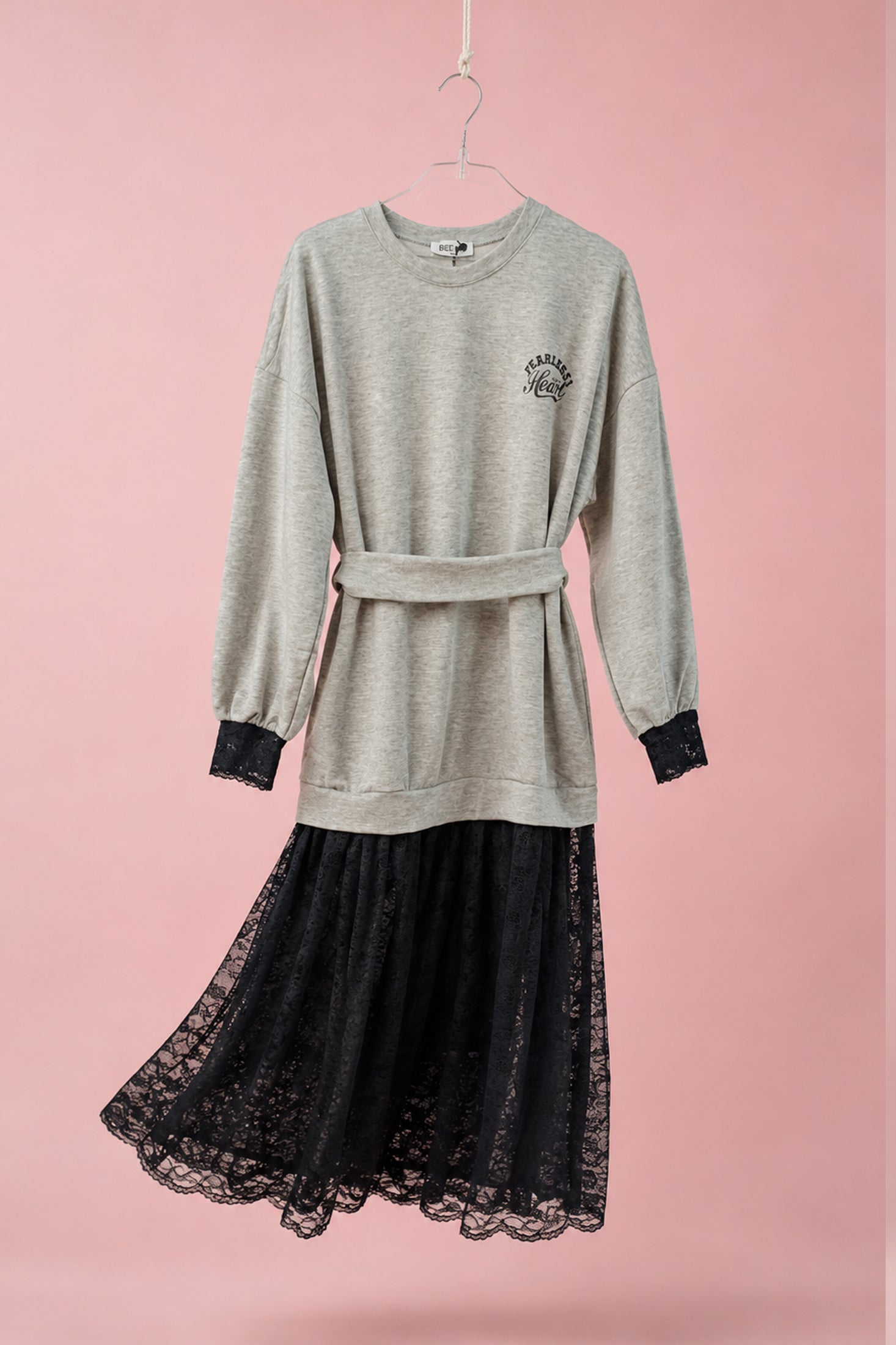 NORA DRESS (grey)