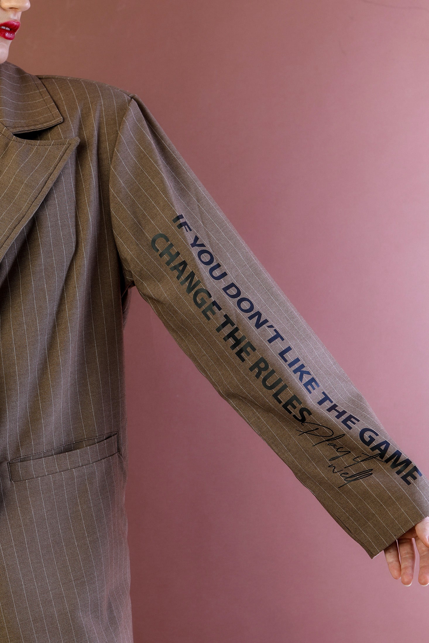 ILIANA suit jacket (Coffee)
