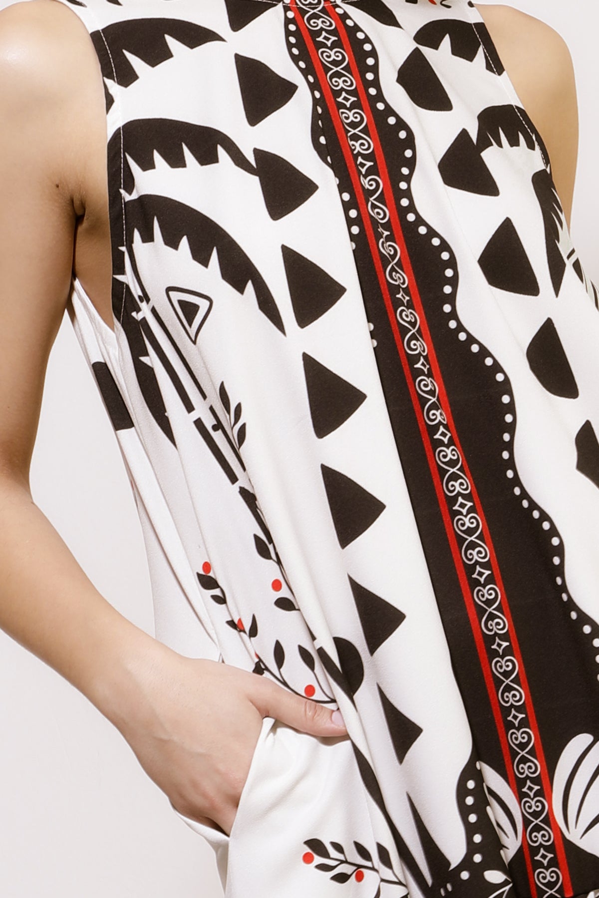 KORALI DRESS (black&white)