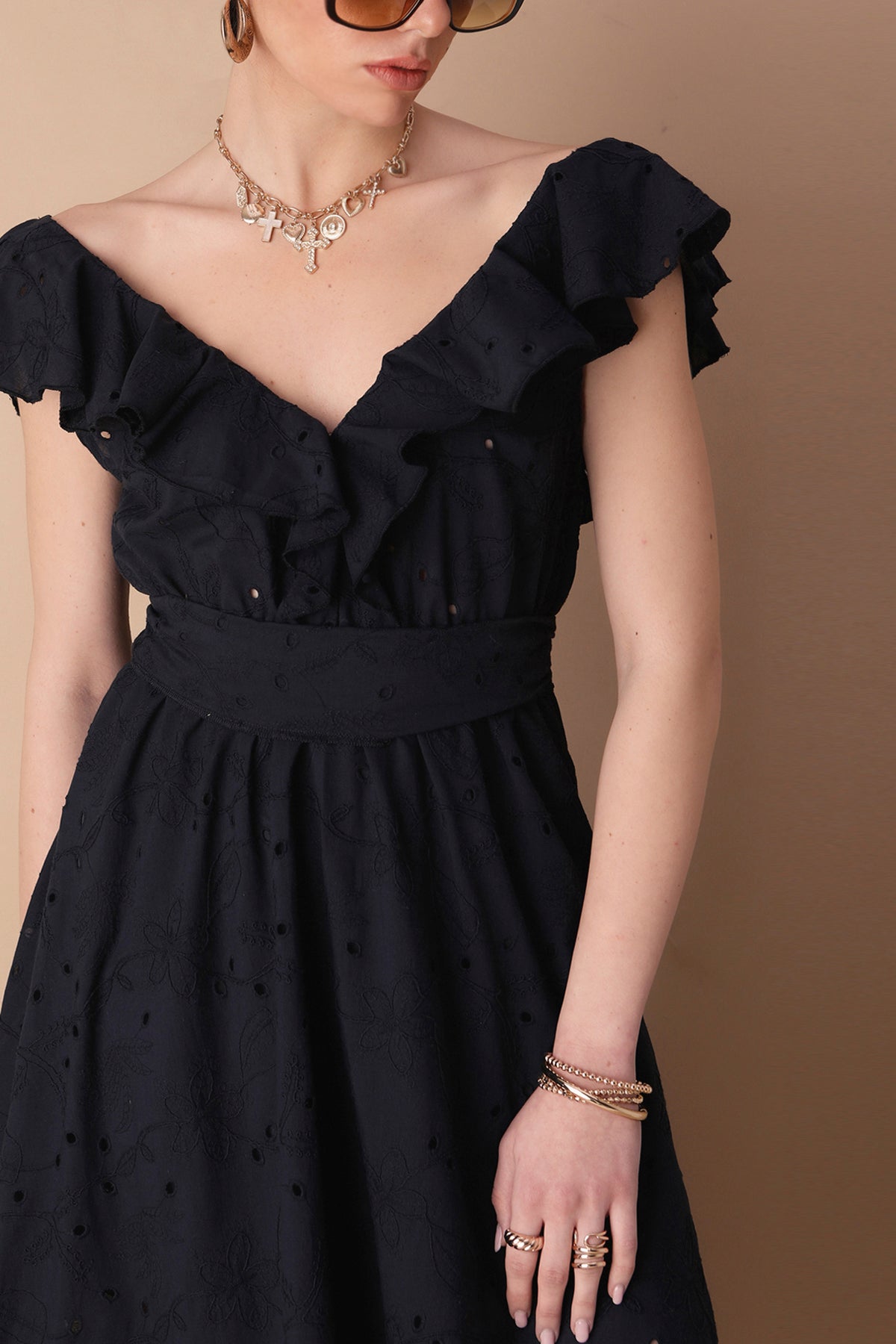 LUISA  DRESS (black)